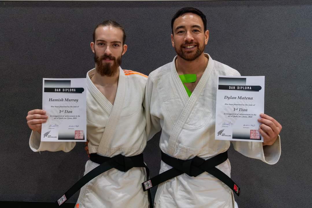 Our Two Latest Dan Grades image
